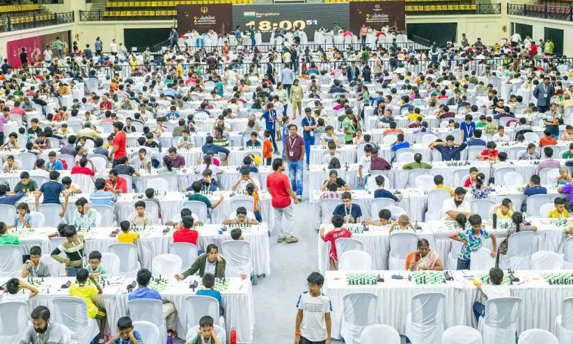 നമ്മ ബാംഗ്ലൂർ അന്താരാഷ്ട്ര ഗ്രാൻഡ് മാസ്റ്റേഴ്സ് ചെസിന് തുടക്കം; ഏപ്രിൽ 18ന് ടൂർണമെന്റ് സമാപിക്കും നമ്മ ബാംഗ്ലൂർ അന്താരാഷ്ട്ര ഗ്രാൻഡ് മാസ്റ്റേഴ്സ് ചെസിന് തുടക്കം; ഏപ്രിൽ 18ന് ടൂർണമെന്റ് സമാപിക്കും