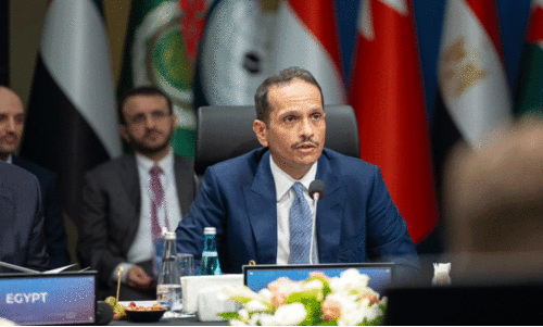 മാനുഷിക സഹായം രാഷ്ട്രീയ ആയുധമാക്കുന്നു -ഖത്തർ പ്രധാനമന്ത്രി മാനുഷിക സഹായം രാഷ്ട്രീയ ആയുധമാക്കുന്നു -ഖത്തർ പ്രധാനമന്ത്രി