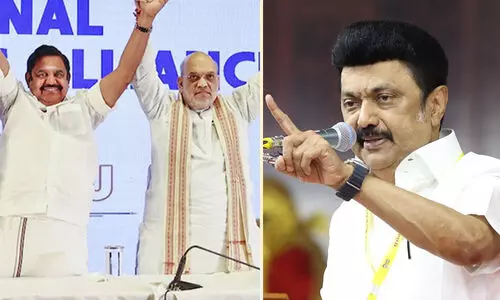 എ.ഐ.എ.ഡി.എം.കെ - ബി.ജെ.പി സഖ്യം അഴിമതി കൂട്ടായ്മയെന്ന് എം.കെ.സ്റ്റാലിൻ