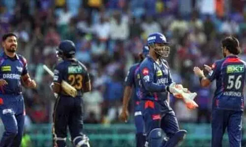 തുടക്കം മിന്നിച്ച് ഗുജറാത്ത്; തിരിച്ചുവരവുമായി ലഖ്നോ; സൂപ്പർ ജയന്‍റ്സിന് ജയിക്കാൻ 181