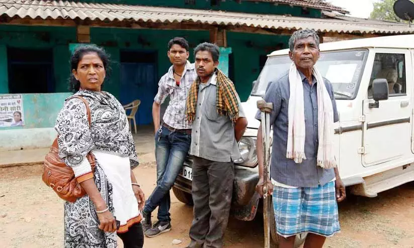 സോണി സോരി സാമൂഹിക പ്രവർത്തനത്തിനിടെ