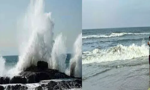 കള്ളക്കടൽ പ്രതിഭാസം: കടലാക്രമണത്തിന് സാധ്യത