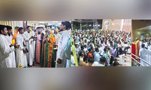 ഓ​​ശാ​​ന പെ​രു​ന്നാ​ൾ കൊ​ണ്ടാ​ടി ക്രൈ​സ്ത​വ വി​ശ്വാ​സി​ക​ൾ