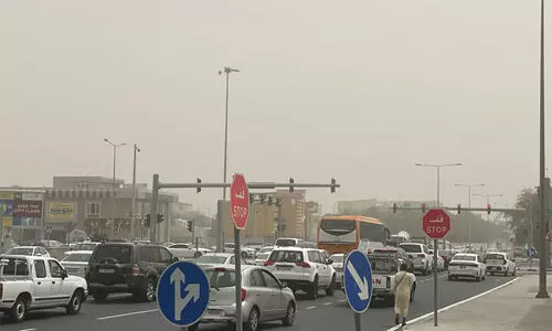 dust storm qatar