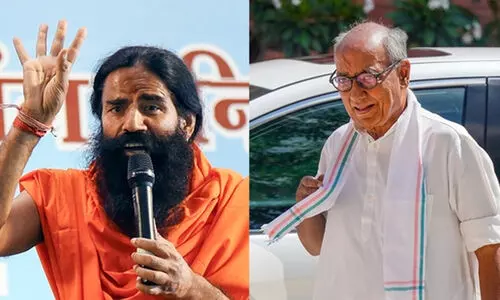 സർബത്ത് ജിഹാദ്: ഉടമ മുസ്ലിം ആയതുകൊണ്ടാണ് രാംദേവ് എതിർക്കുന്നത്; പരാതി നൽകി ദിഗ്‌വിജയ് സിങ്