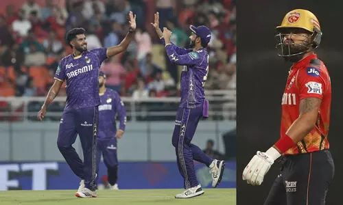 പഞ്ചാബിനെ എറിഞ്ഞൊതുക്കി കൊൽക്കത്ത; 111 റൺസിന് ഓൾഔട്ട്, റാണക്ക് മൂന്ന് വിക്കറ്റ്