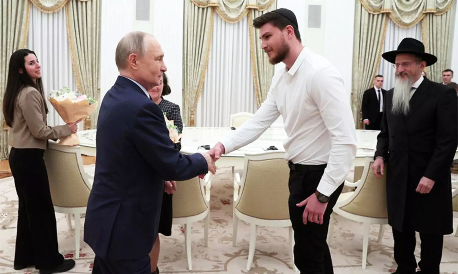 Vladimir Putin thanks Hamas