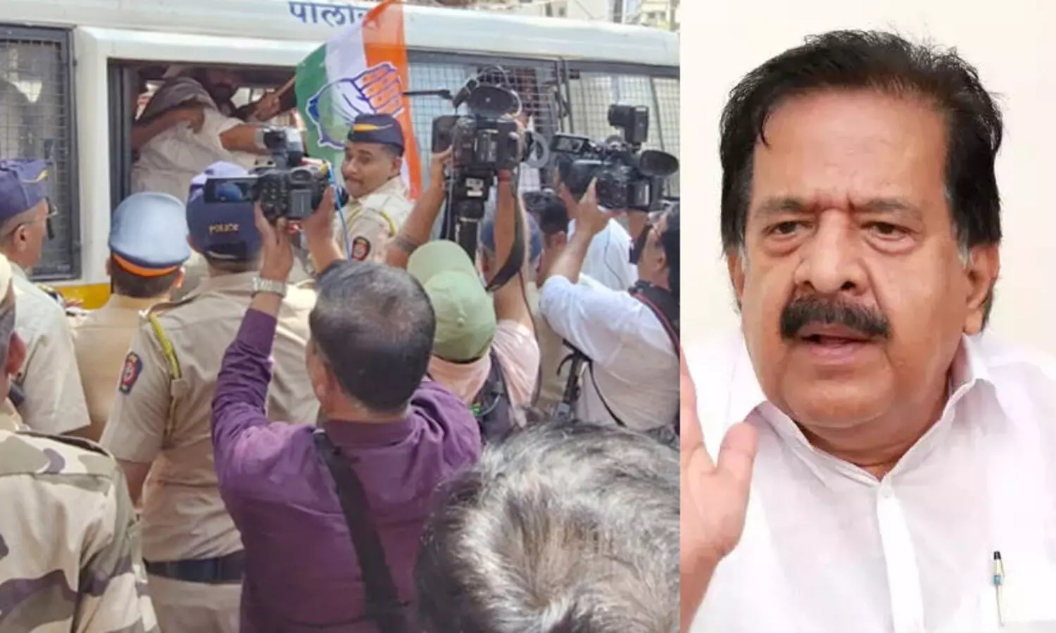ഇ.ഡിക്കെതിരെ പ്രതിഷേധം; രമേശ് ചെന്നിത്തല മുംബൈയിൽ അറസ്റ്റിൽ
