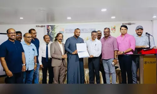 ഈ​ദ്​ മീ​റ്റ്​ ആ​ൻ​ഡ്​ ഗ്രീ​റ്റ്​; റി​യാ​ദ്​ ഇ​ന്ത്യ​ൻ മീ​ഡി​യ ഫോ​റം പെ​രു​ന്നാ​ൾ ആ​ഘോ​ഷം