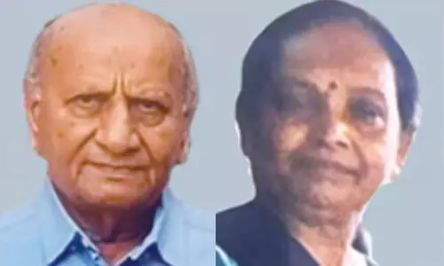 ലോഡ്ജ് റൂം പുറമെനിന്ന് പൂട്ടി ഒപ്പമുള്ളവർ പോയി, സൺഷേഡിലൂടെ കടക്കാൻ ശ്രമിച്ച ദമ്പതികൾ വീണ് മരിച്ചു