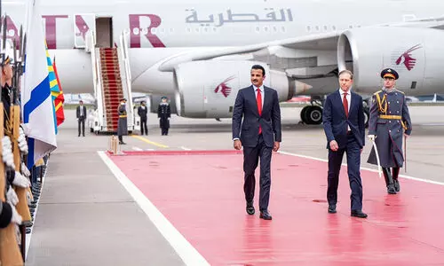 Qatari Emir Russia Visit