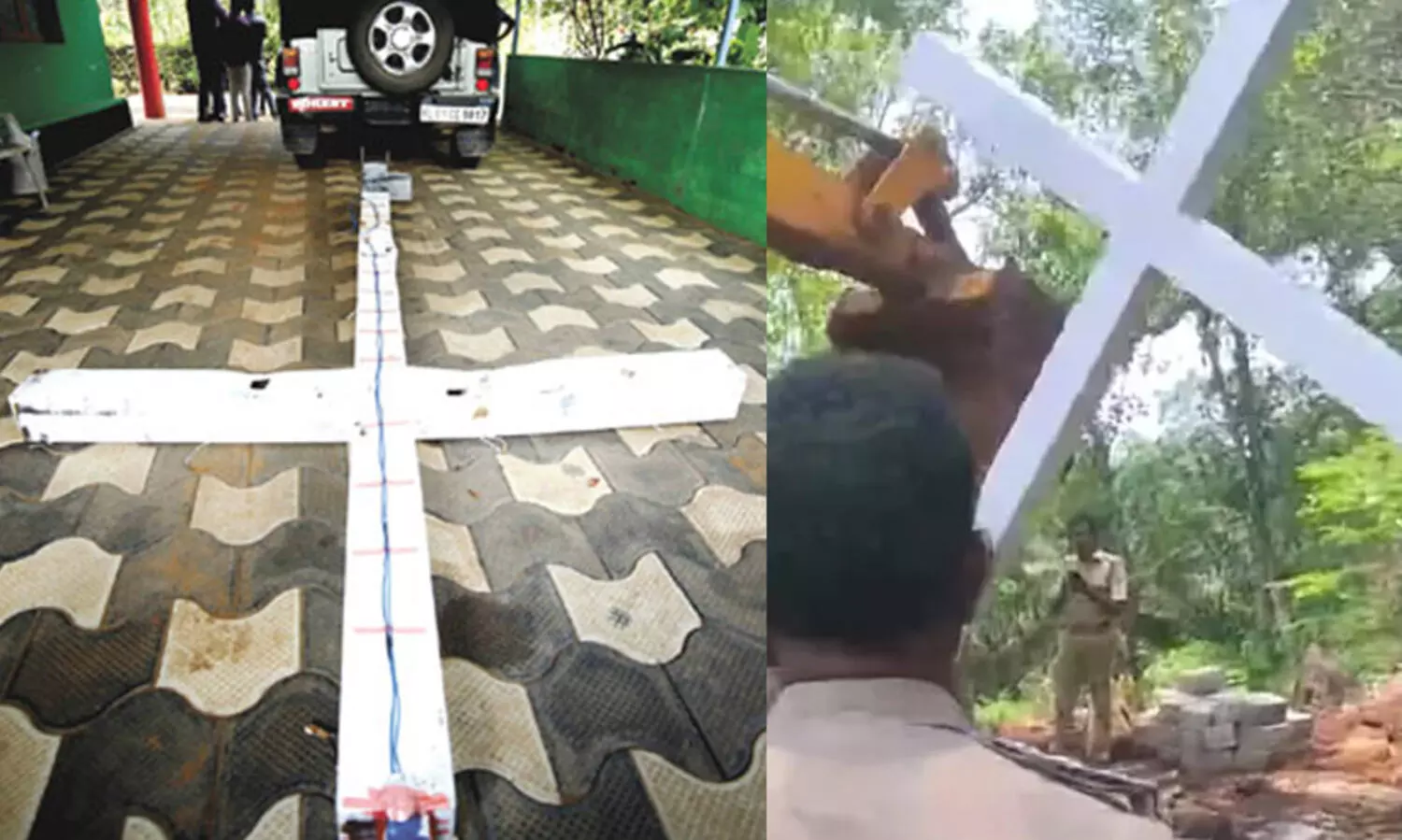 തൊമ്മൻകുത്തിൽ കു​രി​ശ് സ്ഥാ​പി​ച്ച​തി​ന് പ​​​​ള്ളി വി​​​​കാ​​​​രിയടക്കം 18 പേ​ർ​ക്കെ​തി​രെ കേ​സ്; നാരങ്ങാനത്തേക്ക് പരിഹാരപ്രദക്ഷിണ യാത്ര