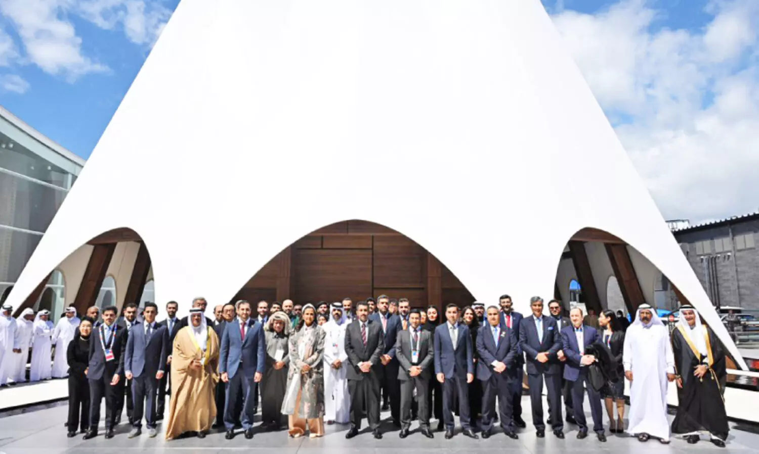 ഖ​ത്ത​റി​ന്റെ ക​ഥ​പ​റ​ഞ്ഞ് ഒ​സാ​ക​യി​ലെ പ​വി​ലി​യ​ൻ