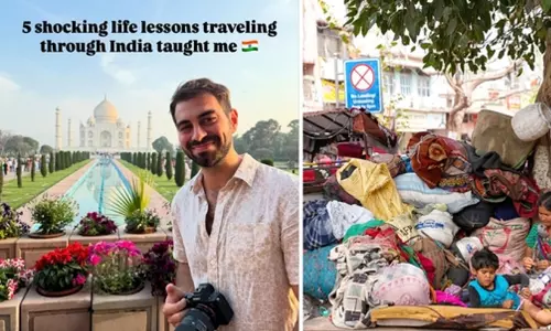 Canadian vlogger learns shocking life lessons during India trip