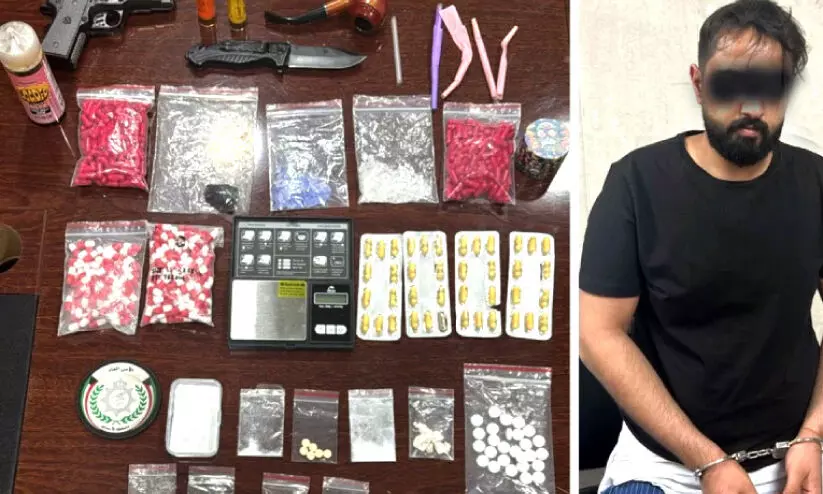 പരിശോധനക്കിടെ ആക്രമിച്ച് രക്ഷപ്പെടാൻ ശ്രമിച്ചയാൾ പിടിയിൽ പരിശോധനക്കിടെ ആക്രമിച്ച് രക്ഷപ്പെടാൻ ശ്രമിച്ചയാൾ പിടിയിൽ