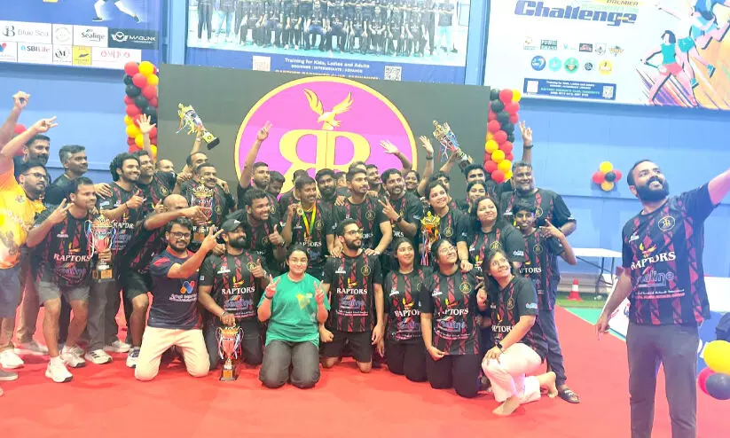 റാ​പ്റ്റേ​ഴ്സ് ബാ​ഡ്മി​ന്റ​ൺ ക്ല​ബ് ചാ​മ്പ്യ​ൻ​ഷി​പ്പി​ൽ വ​ൻ പ​ങ്കാ​ളി​ത്തം