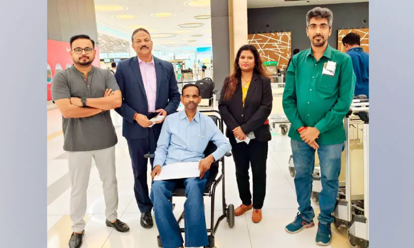 സാ​മൂ​ഹി​ക പ്ര​വ​ർ​ത്ത​ക​രു​ടെ ക​രു​ത​ൽ 21 വ​ർ​ഷ​ങ്ങ​ൾ​ക്കു ശേ​ഷം മു​രു​ക​യ്യ​ൻ നാ​ട​ണ​ഞ്ഞു