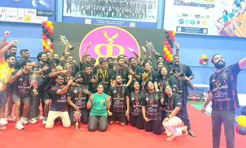 റാ​പ്റ്റേ​ഴ്സ് ബാ​ഡ്മി​ന്റ​ൺ ക്ല​ബ് ചാ​മ്പ്യ​ൻ​ഷി​പ്പി​ൽ വ​ൻ പ​ങ്കാ​ളി​ത്തം