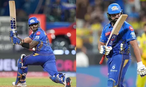 തകർത്തടിച്ച് രോഹിതും സൂര്യകുമാറും; ചെന്നൈയെ ഒൻപത് വിക്കറ്റിന് വീഴ്ത്തി മുംബൈ ഇന്ത്യൻസ്