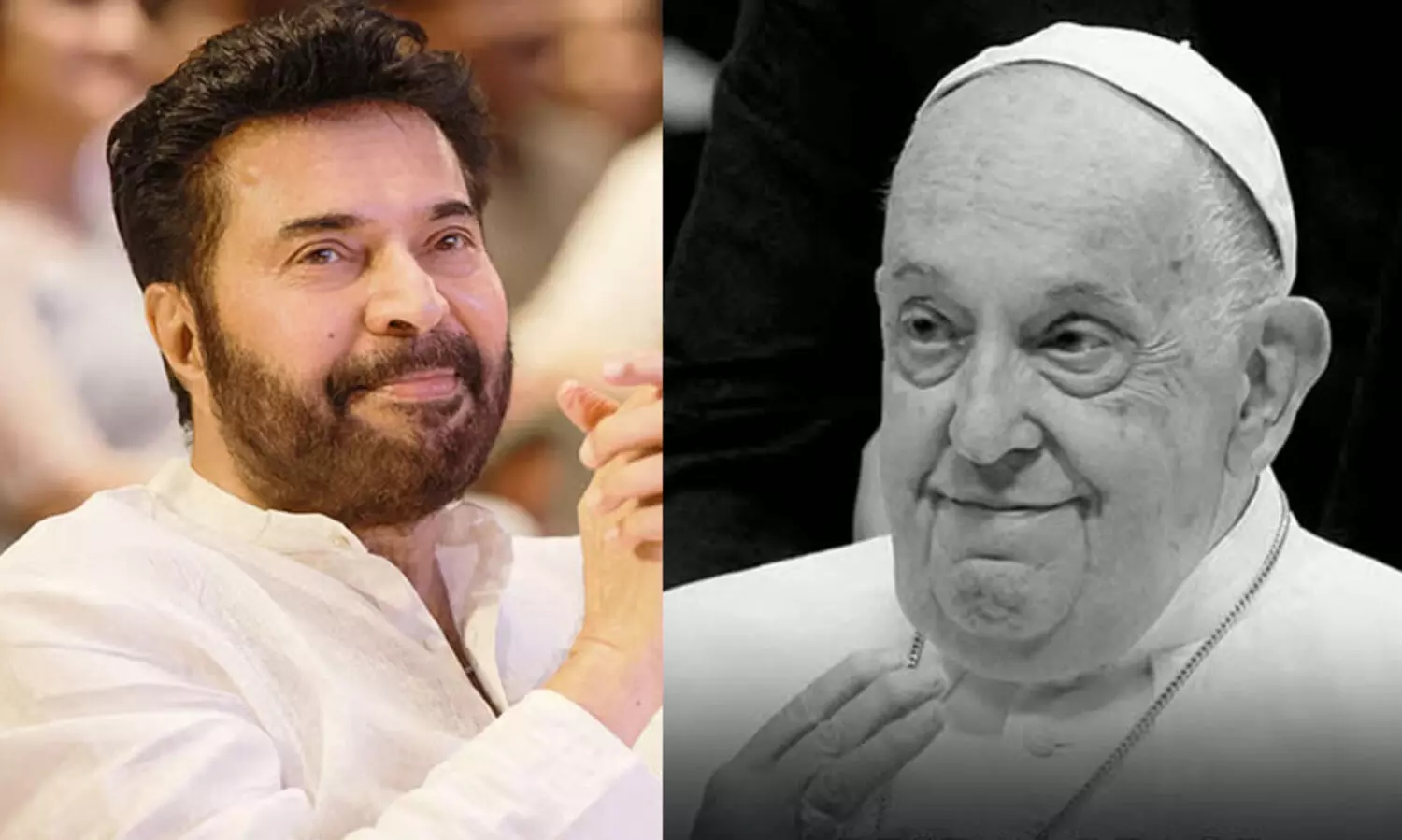 ‘ലോകത്തിന് കുലീനനായ ഒരു ആത്മാവിനെ നഷ്ടപ്പെട്ടു’; മാർപാപ്പയെ അനുസ്മരിച്ച് പ്രിയനടൻ മമ്മൂട്ടി