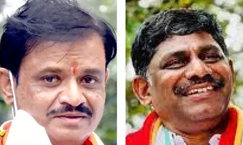 ബി.​ജെ.​പി എം.​എ​ൽ.​എ മു​നി​ര​ത്ന മാ​ന​സി​ക സ്ഥി​ര​ത​ ​​ ഇ​ല്ലാ​ത്ത​യാ​ളെ​ന്ന് ഡി.​കെ. സു​രേ​ഷ്