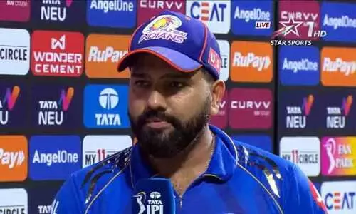 കുട്ടിയായിരുന്നപ്പോൾ സ്റ്റേഡിയത്തിൽ ക‍‍യറാൻ അനുവാദമില്ലായിരുന്നു; തന്‍റെ പേരിലുള്ള സ്റ്റാൻഡിൽ അഭിമാനമെന്ന് രോഹിത് ശർമ