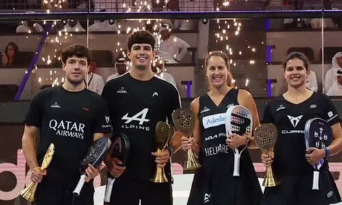 പാ​ഡെ​ൽ ചാ​മ്പ്യ​ൻ​ഷി​പ്പി​ന് കൊ​ടി​യി​റ​ക്കം