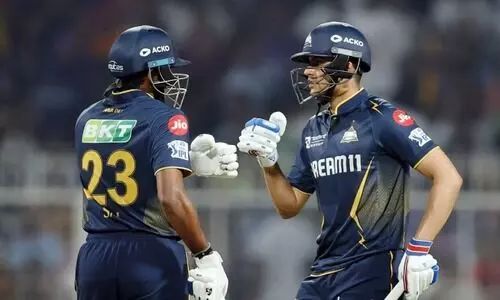 സായ് സുദർശനും ഗില്ലിനും അർധ സെഞ്ച്വറി; ടൈറ്റൻസിനെതിരെ കെ.കെ.ആറിന് 199 റൺസ് വിജയലക്ഷ്യം സായ് സുദർശനും ഗില്ലിനും അർധ സെഞ്ച്വറി; ടൈറ്റൻസിനെതിരെ കെ.കെ.ആറിന് 199 റൺസ് വിജയലക്ഷ്യം