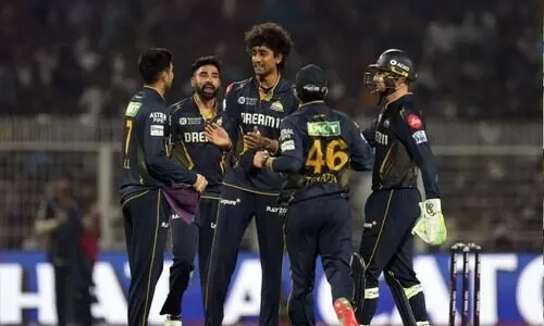 രഹാനെയുടെ അർധ സെഞ്ച്വറി പാഴായി; കെ.കെ.ആറിനെതിരെ ടൈറ്റൻസിന് ആധികാരിക ജയം രഹാനെയുടെ അർധ സെഞ്ച്വറി പാഴായി; കെ.കെ.ആറിനെതിരെ ടൈറ്റൻസിന് ആധികാരിക ജയം