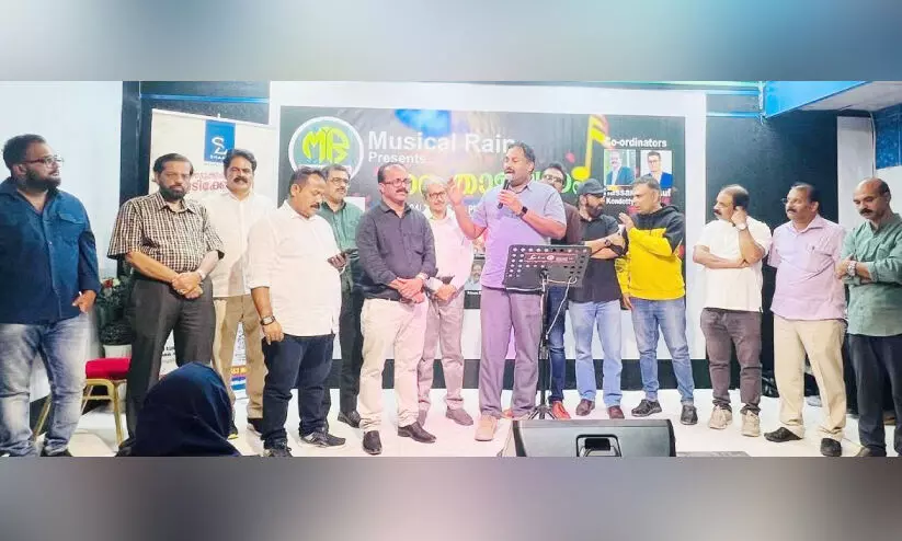 ജിദ്ദയിൽ സംഗീത മഴ പെയ്യിച്ച് മ്യൂസിക്കൽ റെയ്നിന്റെ ‘രാഗതാളലയം’ ജിദ്ദയിൽ സംഗീത മഴ പെയ്യിച്ച് മ്യൂസിക്കൽ റെയ്നിന്റെ ‘രാഗതാളലയം’