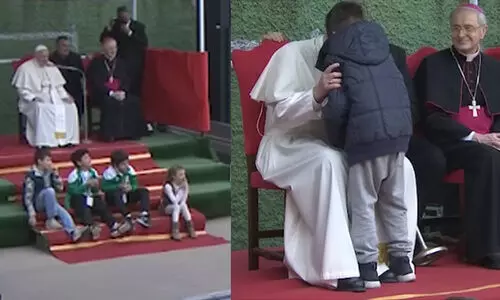 വിശ്വാസിയല്ലാത്ത എന്‍റെ പിതാവിന് സ്വർഗം ലഭിക്കുമോ? -പൊട്ടിക്കരഞ്ഞ് ആ ബാലൻ ചോദിച്ചു; പാപ്പ പറഞ്ഞു: ‘നമുക്ക് ഇമ്മാനുവേലിനെ പോലെ കരയാൻ കഴിഞ്ഞിരുന്നെങ്കിൽ...’