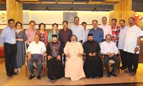 മാ​ര്‍ തിമോ​ത്തി​യോ​സി​ന് സ്വീ​ക​ര​ണം ന​ല്‍കി