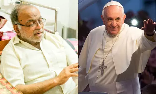 പ്ര​ധാ​ന​മ​ന്ത്രി ക്ഷ​ണി​ച്ചി​രു​ന്നെ​ങ്കി​ൽ ഭാ​ര​തം മാ​ർ​പാ​പ്പ​യു​ടെ കാ​ൽ​പ്പാ​ടു​ക​ളാ​ൽ അ​നു​ഗ്ര​ഹി​ക്ക​പ്പെ​ട്ടേ​നെ -ഫാ. ​ഫ്രാ​ൻ​സി​സ് ആ​ല​പ്പാ​ട്ട്