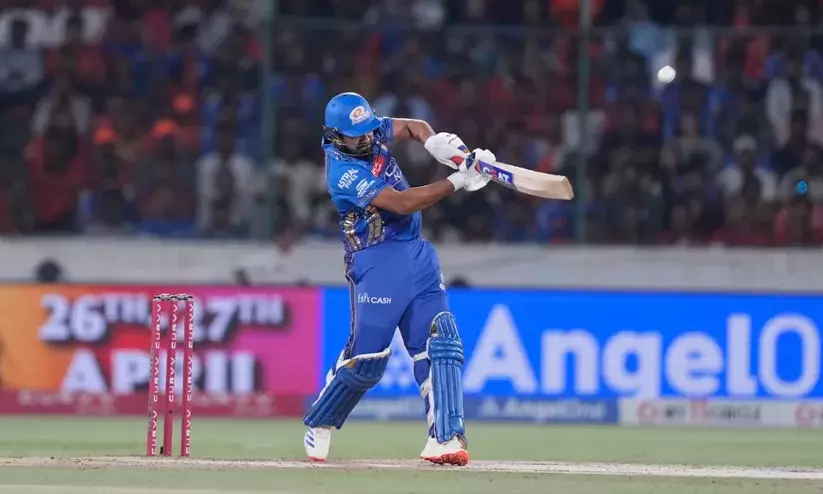 രോഹിത് വീണ്ടും ഹിറ്റ്! അനായാസം മുംബൈ; ഹൈദരാബാദ് തോൽവി ഏഴു വിക്കറ്റിന്
