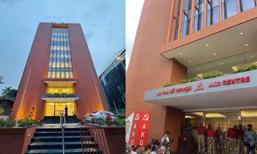 60,000 ചതുരശ്ര അടി, ഒമ്പത്​ നിലകൾ; അത്യാധുനിക സൗകര്യങ്ങളിൽ സി.പി.എമ്മിന് പുതിയ ആസ്ഥാന മന്ദിരം