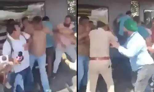 പ​ഹ​ൽ​ഗാം ഭീ​ക​രാ​ക്ര​മ​ണം: കേന്ദ്രത്തിന്റെ പാളിച്ചയെക്കുറിച്ച് ചോദിച്ച മാധ്യമപ്രവർത്തകനെ വ​ള​ഞ്ഞി​ട്ട് മർദിച്ച് ബി.ജെ.പിക്കാർ VIDEO