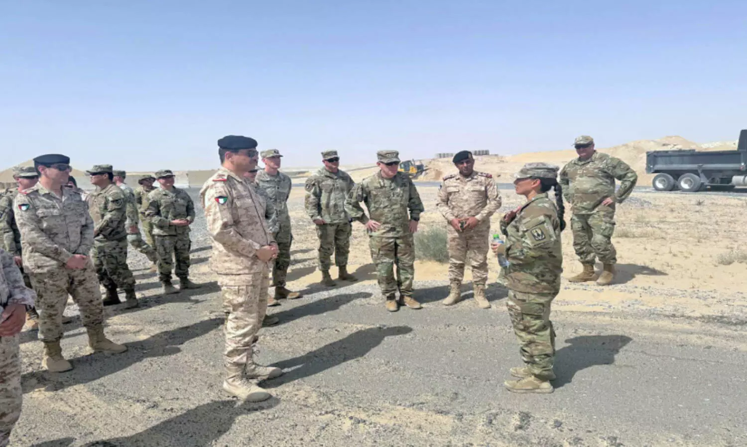 വ്യോ​മ പ്ര​തി​രോ​ധ മേ​ധാ​വി യു.​എ​സ് സെ​ൻ​ട്ര​ൽ ക​മാ​ൻ​ഡ് ഗ്രൗ​ണ്ട് ഫോ​ഴ്‌​സ് സ​ന്ദ​ർ​ശി​ച്ചു