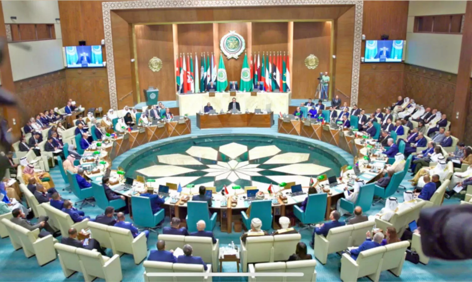 അ​റ​ബ് ലീ​ഗ് യോ​ഗ​ത്തി​ൽ വി​ദേ​ശ​കാ​ര്യ മ​ന്ത്രി;  സ​മ്പൂ​ർ​ണ ഫ​ല​സ്തീ​ൻ രാ​ഷ്ട്രം  ഒ​ത്തു​തീ​ർ​പ്പി​ന് വി​ധേ​യ​മ​ല്ലാ​ത്ത വി​ഷ​യം