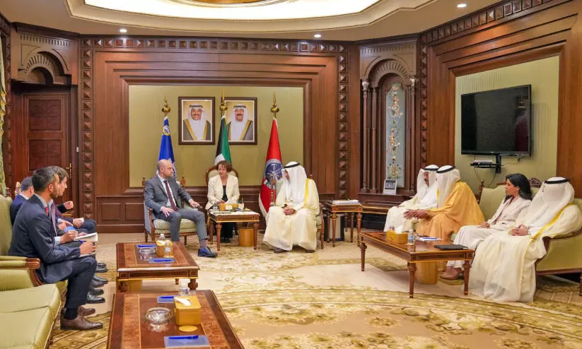 ​ഫ്രഞ്ച് വിദേശകാര്യ മന്ത്രി​ കുവൈത്തിൽ​; കൂടിക്കാഴ്ചകൾ നടത്തി