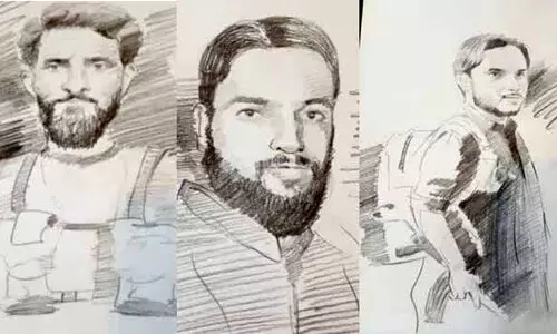 Pahalgam Terror Attack militants sketches
