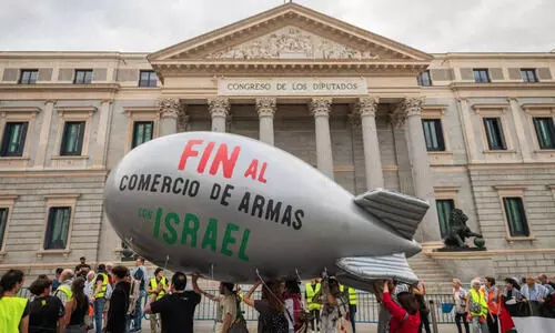 ഇടതു സഖ്യത്തിന്റെ കടുത്ത എതിർപ്പ്; ഇസ്രായേൽ കമ്പനിയിൽ നിന്ന് ആയുധം വാങ്ങാനുള്ള കരാർ റദ്ദാക്കി സ്‌പെയിൻ