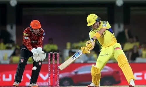 ഹർഷൽ പട്ടേലിന് നാല് വിക്കറ്റ്; ചെന്നൈക്കെതിരെ ഹൈദരാബാദിന് 155 റൺസ് വിജയലക്ഷ്യം