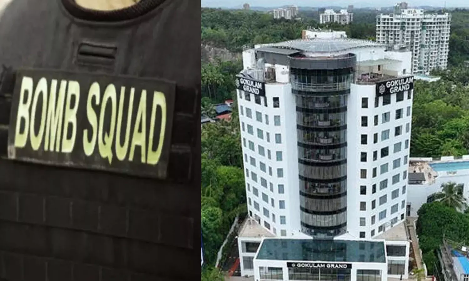 തിരുവനന്തപുരത്തെ പ്രമുഖ ഹോട്ടലുകളിൽ ബോംബ് ഭീഷണി; പരിശോധന തുടരുന്നു