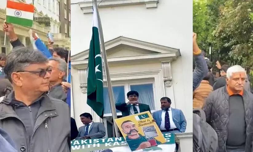 Pak Army Attache in UK makes throat slit gesture Pak Army Attache in UK makes throat slit gesture