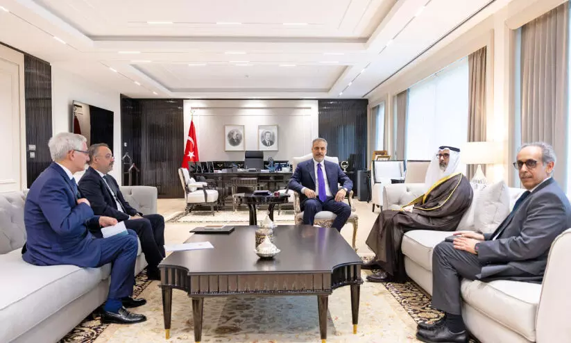 ഡെപ്യൂട്ടി വിദേശകാര്യ മന്ത്രി തുർക്കി വിദേശകാര്യ മന്ത്രിയുമായി കൂടിക്കാഴ്ച നടത്തി ഡെപ്യൂട്ടി വിദേശകാര്യ മന്ത്രി തുർക്കി വിദേശകാര്യ മന്ത്രിയുമായി കൂടിക്കാഴ്ച നടത്തി