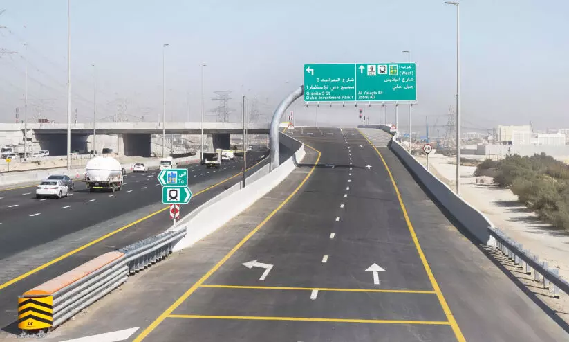 ഡി.​ഐ.​പി​യി​ലേ​ക്ക്​ യാ​​ത്ര എ​ളു​പ്പം; 1.8 കി.​മീ​റ്റ​ർ മേ​ൽ​പാ​ലം തു​റ​ന്നു