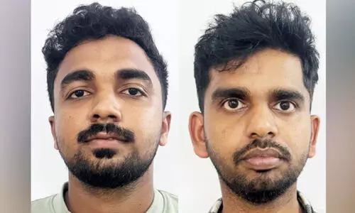 ട്രേ​ഡി​ങ് ആ​പ്പി​ന്‍റെ മ​റ​വി​ൽ ത​ട്ടി​പ്പ്; 3.25 കോ​ടി ത​ട്ടി​യ യു​വാ​ക്ക​ൾ അ​റ​സ്റ്റി​ൽ