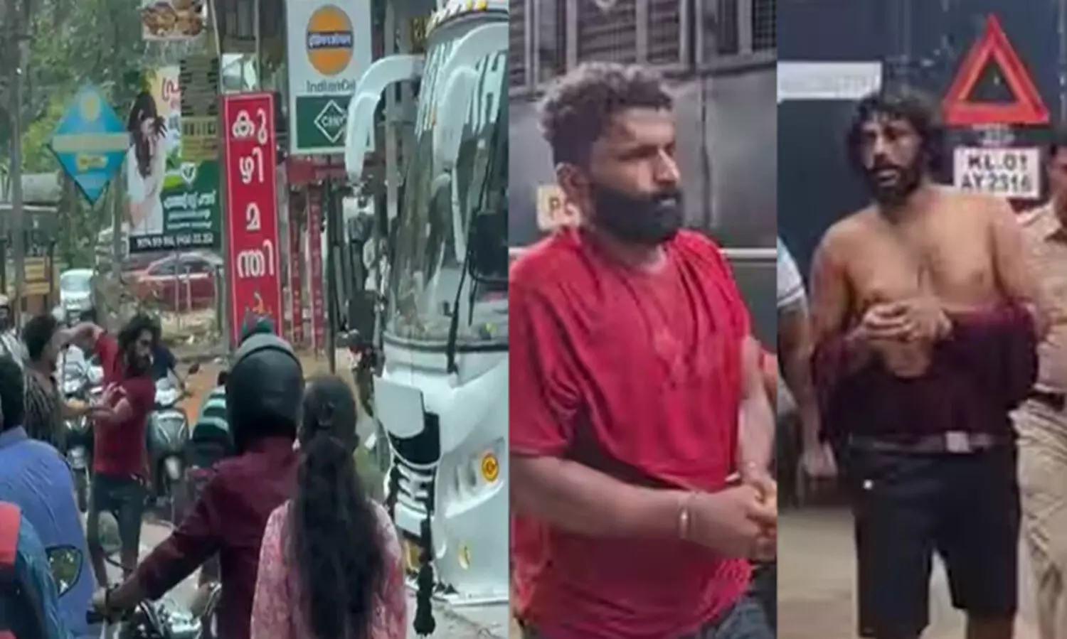 കൊടുവള്ളിയിൽ വിവാഹ സംഘത്തിന്റെ ബസിന് നേരെ പന്നിപ്പടക്കമെറിഞ്ഞു, ചില്ല് തകർത്തു; ആട് ഷമീറും സംഘവും പിടിയിൽ, മൂന്ന് പൊലീസുകാർക്ക് പരിക്ക്