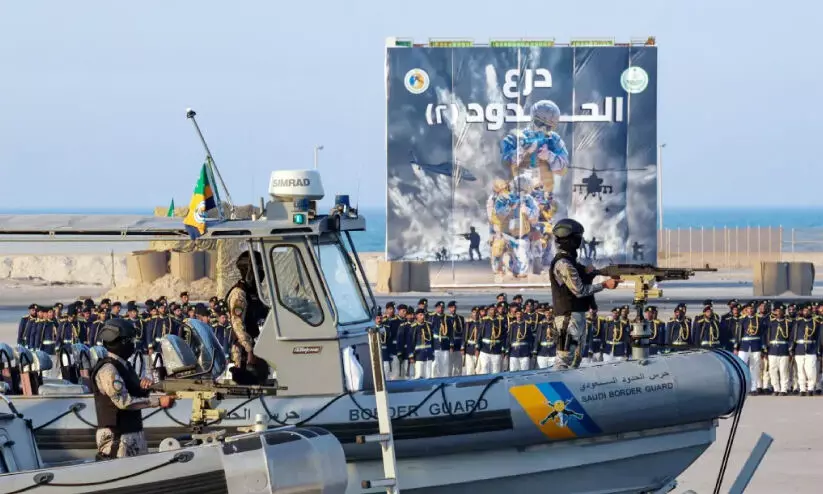 സൗ​ദി ബോ​ർ​ഡ​ർ ഫോ​ഴ്​​സി​ൽ 2,375 ഗാ​ർ​ഡു​ക​ളു​ടെ ബി​രു​ദദാ​ന​ച​ട​ങ്ങ് പൂ​ർ​ത്തി​യാ​യി