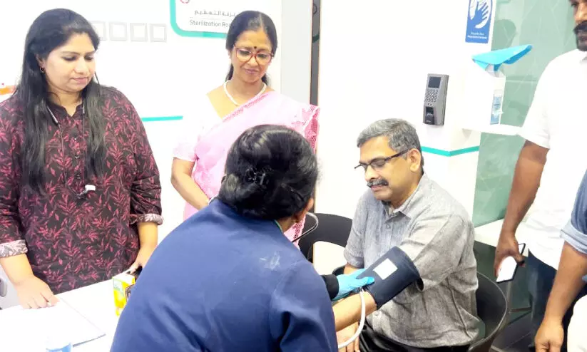 സൗജന്യ മെഡിക്കൽ ക്യാമ്പ് സംഘടിപ്പിച്ചു സൗജന്യ മെഡിക്കൽ ക്യാമ്പ് സംഘടിപ്പിച്ചു